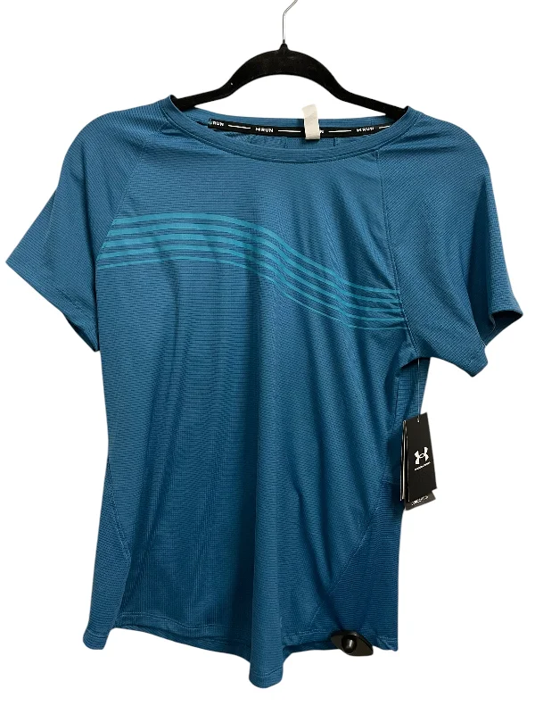 Athletic Top Short Sleeve By Under Armour In Blue, Size: M Dapper Men's Bow
