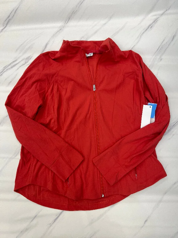 Athletic Jacket By Athleta In Red, Size: 2x Lumberjack