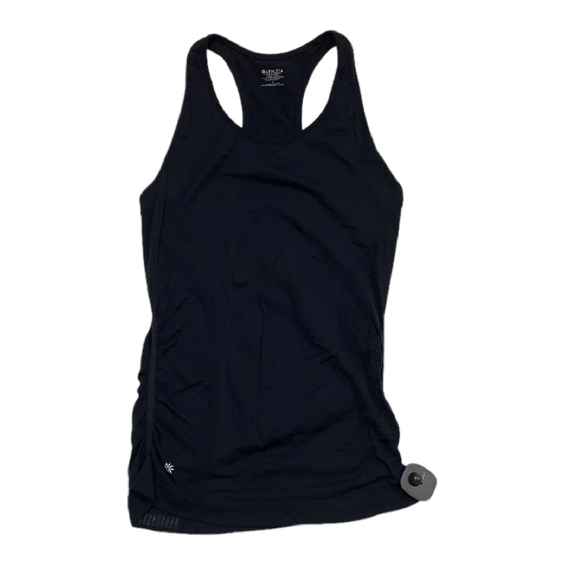 Black Athletic Tank Top Athleta, Size S Gym