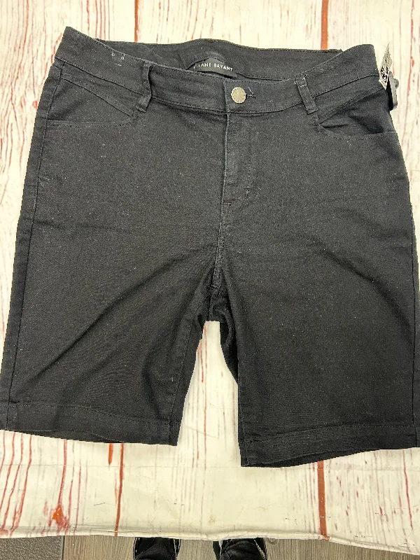 Shorts By Lane Bryant In Black, Size: 14 Business