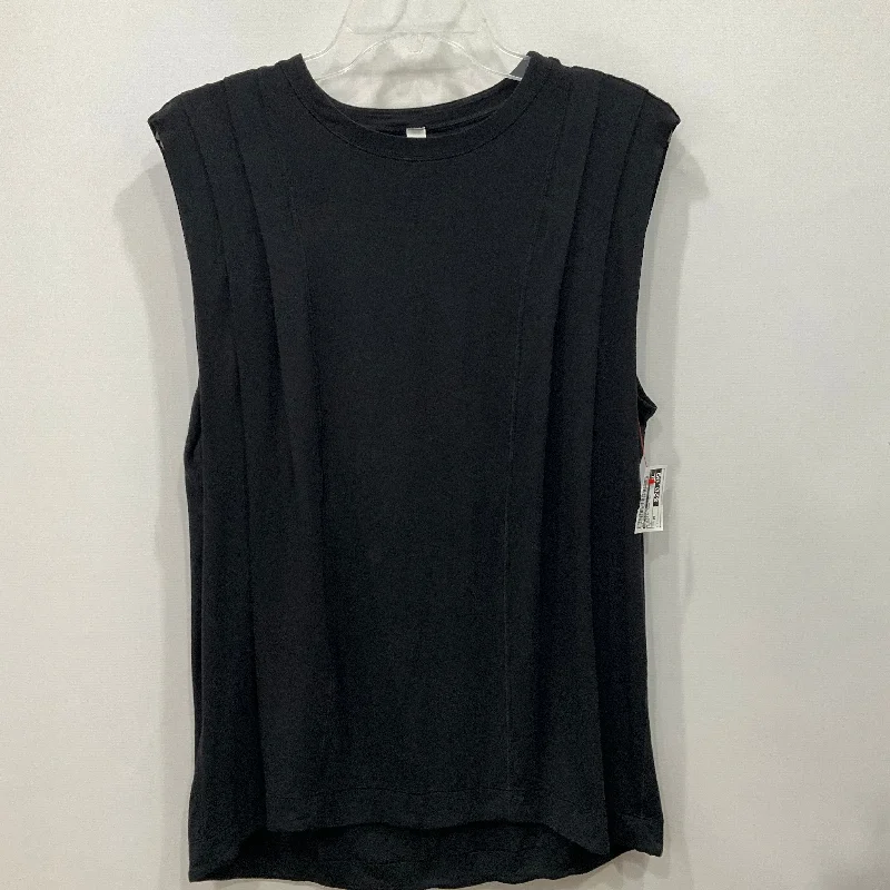 Athletic Tank Top By Lululemon In Black, Size: 10 Laid