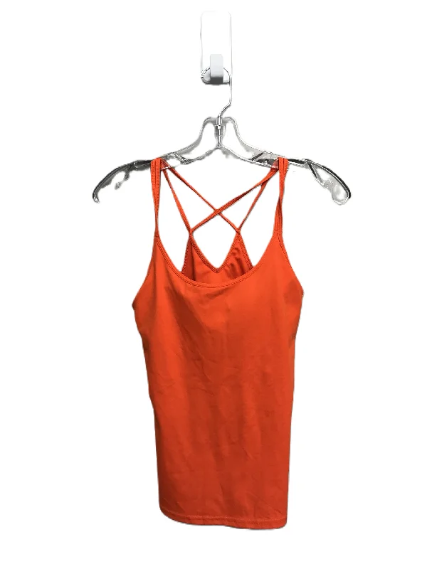 Orange Athletic Tank Top By Old Navy, Size: S Beach