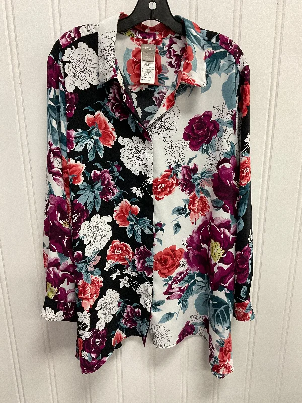 Top Ls By Chicos In Multi, Size:Xxl Youthful Men's Pop