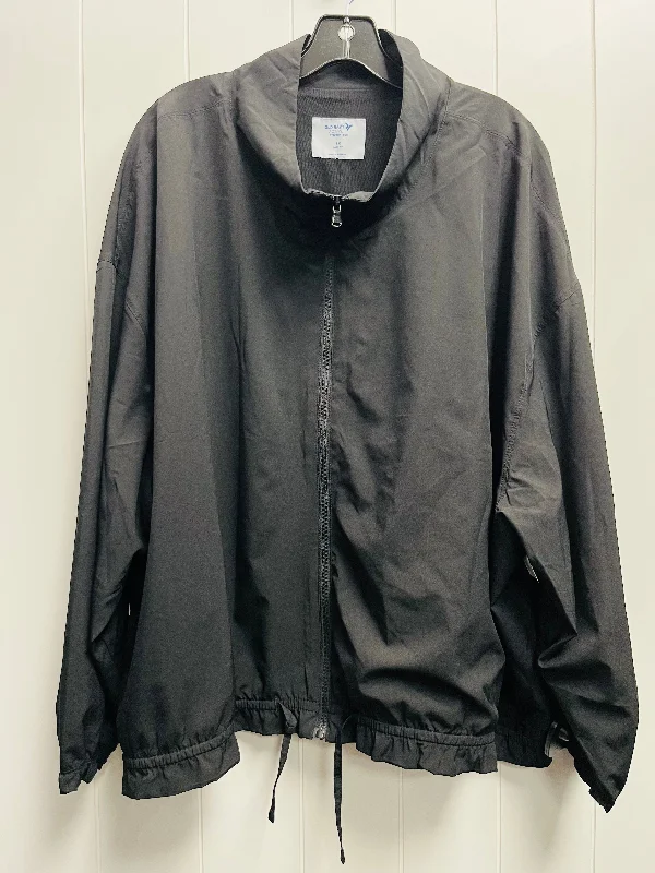 Athletic Jacket By Old Navy In Black, Size: 4x Gym