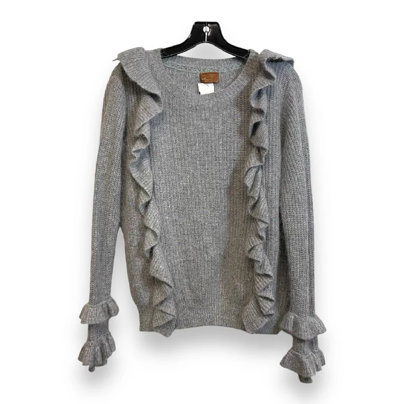 Sweater By Pol In Grey, Size: M Laid