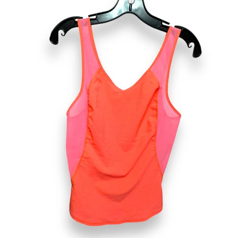 Athletic Tank Top By Lululemon In Orange, Size: M Sleek Men's Contemporary 