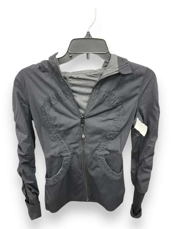 Athletic Jacket By Lululemon In Black, Size: S Bold Men's Animal