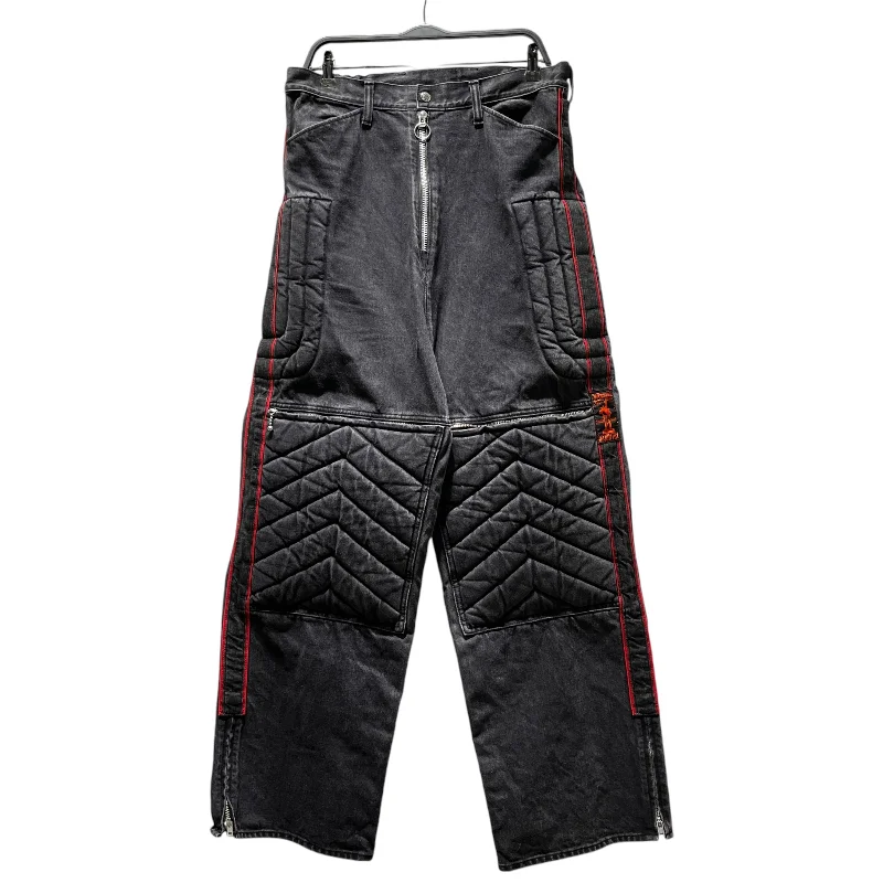 KAPITAL/Pants/4/Cotton/BLK/KAPITAL BLK BLK MOTOCROSS JEAN Relaxed Men's Beach