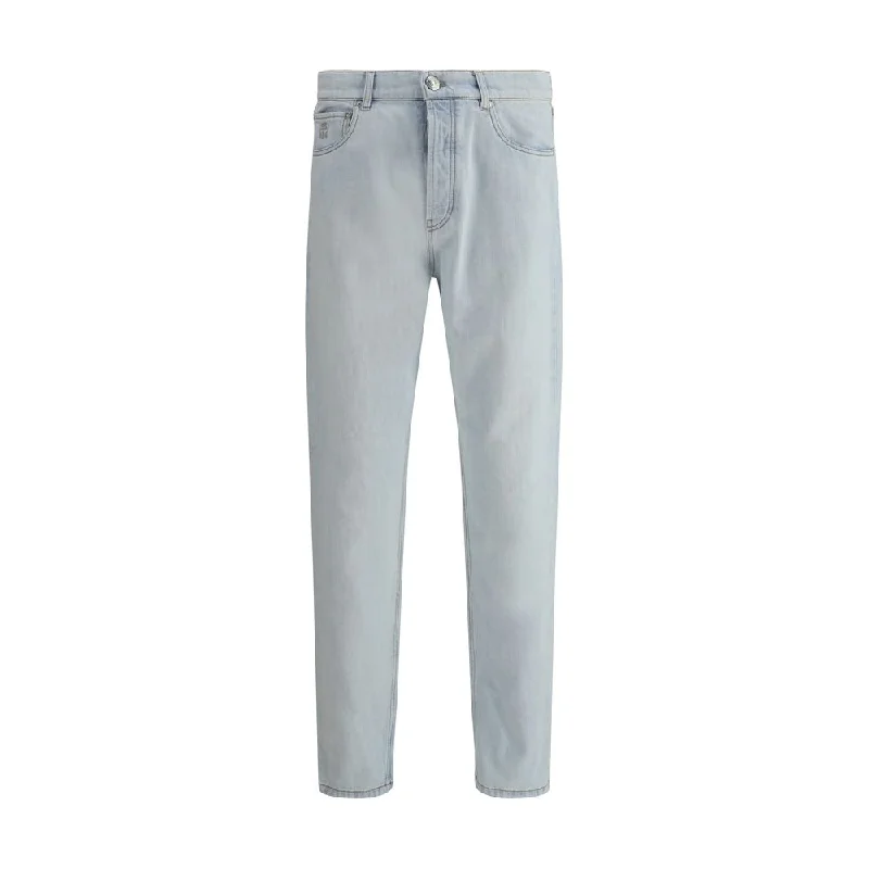 Brunello Cucinelli Cuffed Men's Jeans Bold Men's Statement