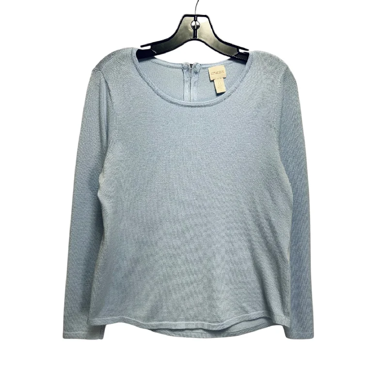Sweater By Chicos In Blue, Size: 4 Hip Men's Retro