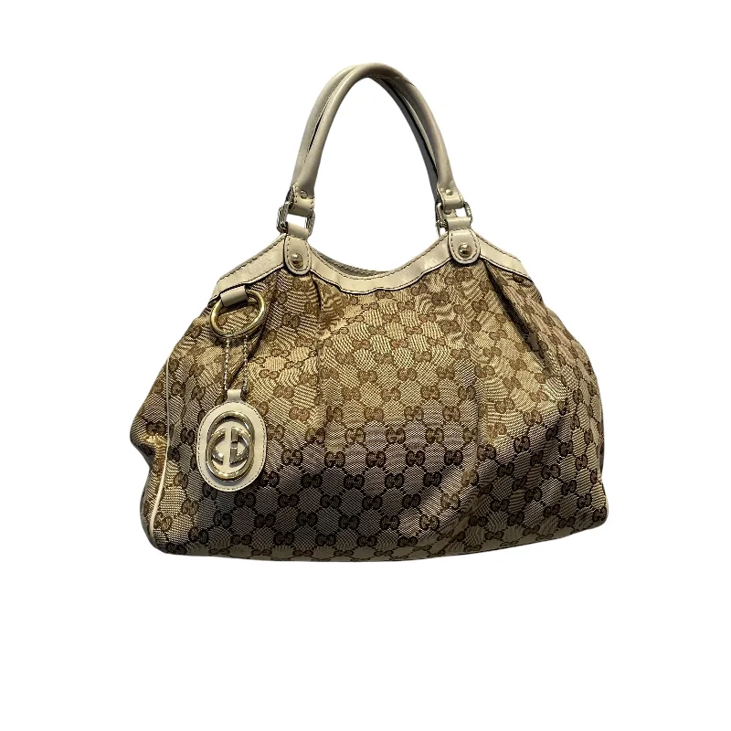 GUCCI/Hand Bag/M/Monogram/BEG/sukey Luxurious Men's High