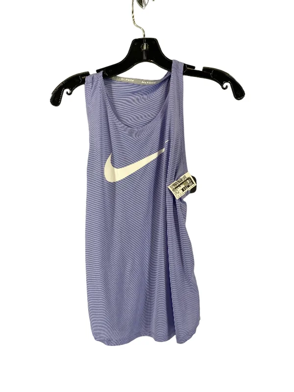 Purple Athletic Tank Top Nike, Size Xs Casual Men's Short