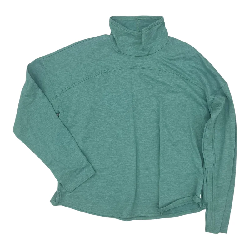 Athletic Top Ls Collar By Tek Gear In Blue, Size:Xl Elegant Men's Cashmere