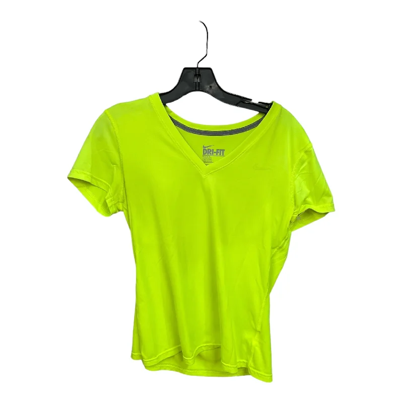 Yellow Athletic Tank Top Nike Apparel, Size M Tailored