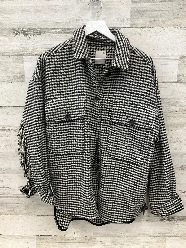 Coat Other By So In Black & White, Size: L Practical Men's Multi