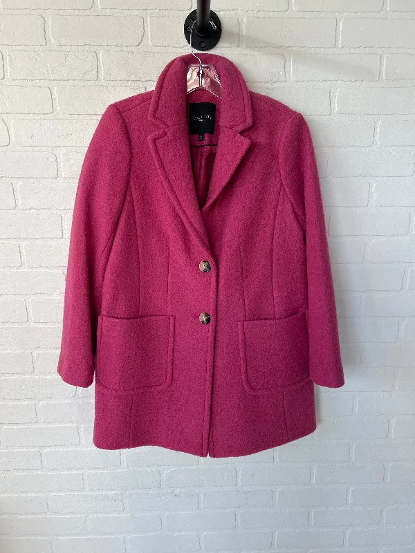 Coat Peacoat By Talbots In Pink, Size: Mp Athletic Men's Compression