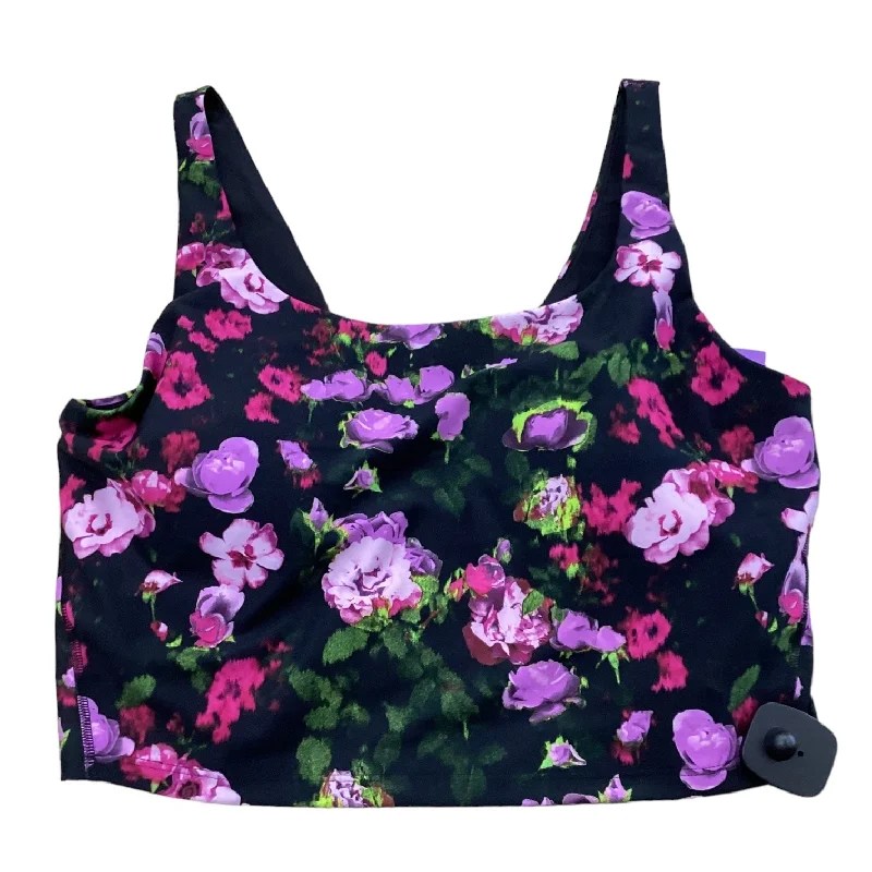 Floral Print Athletic Tank Top Old Navy, Size Xl Cool Men's Distressed