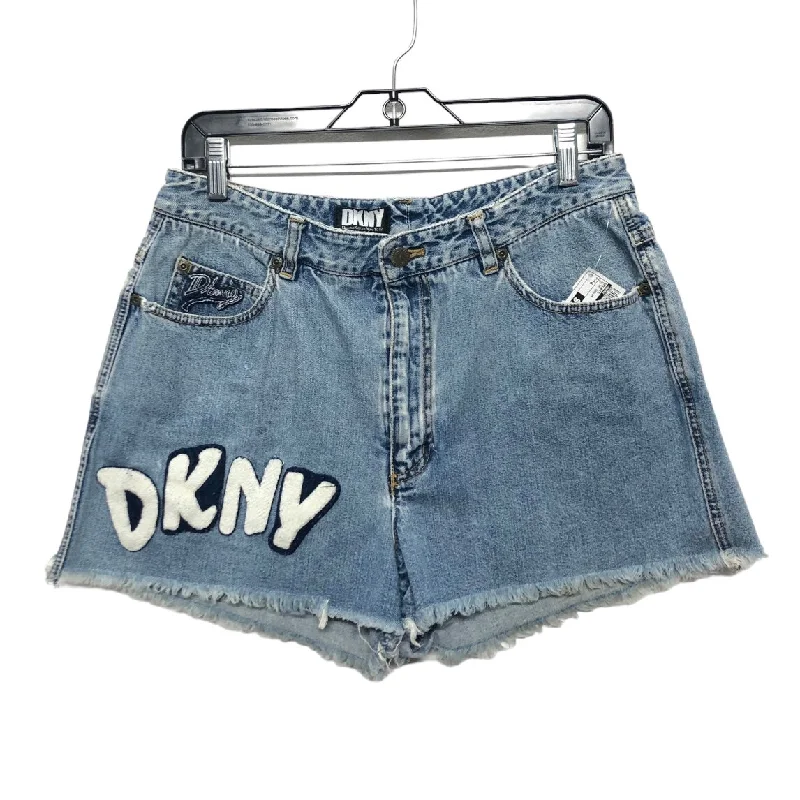 Shorts By Dkny In Blue Denim, Size: 6 Sporty Men's Athleisure 