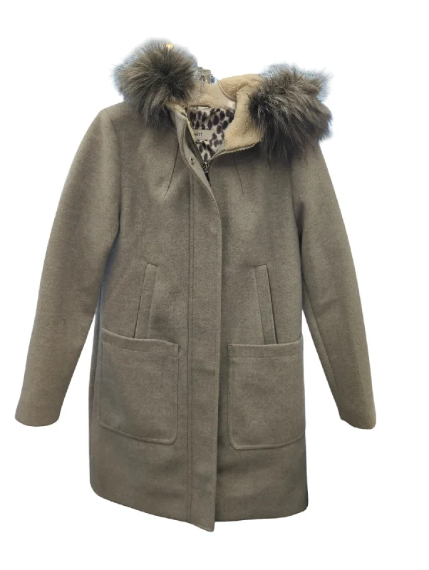 Coat Trenchcoat By Nine West In Grey, Size: S Tough Men's Tactical