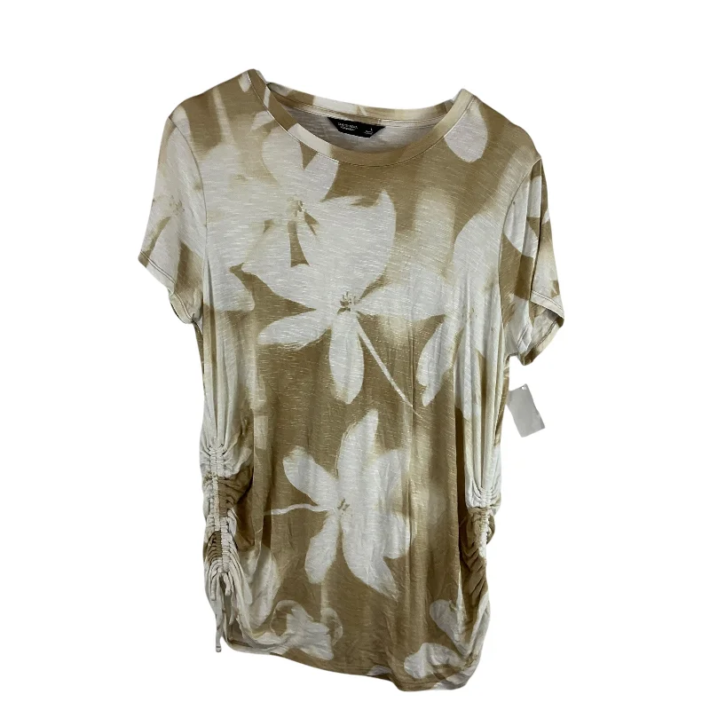 Top Short Sleeve By Simply Vera  Size: L Hip Men's Urban