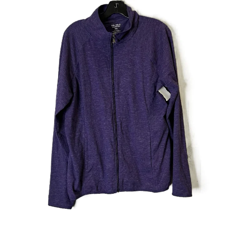Athletic Jacket By Tek Gear In Purple, Size: Xxl Cool Men's Skate