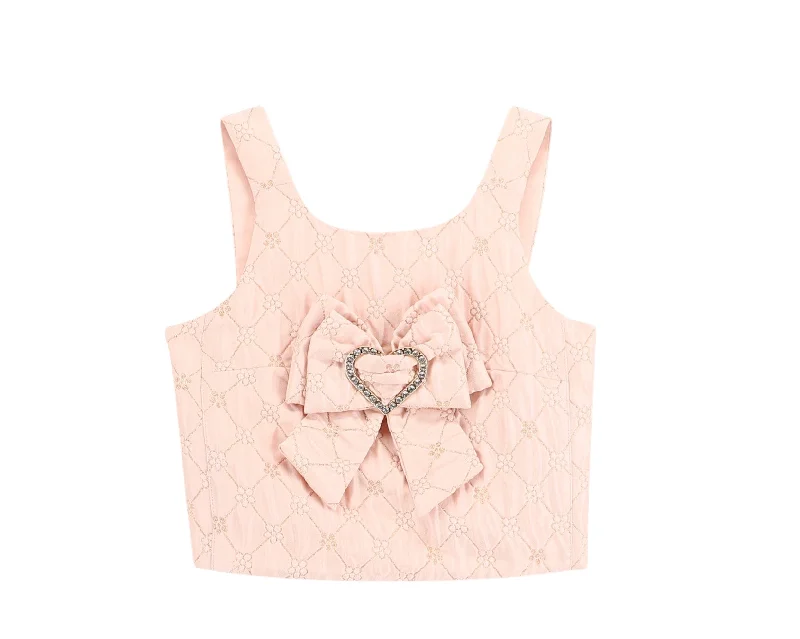 Adeana Metallic Top Beach