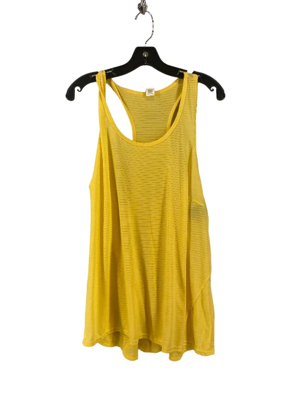 Yellow Athletic Tank Top Xersion, Size Xl Elegant Men's Cashmere