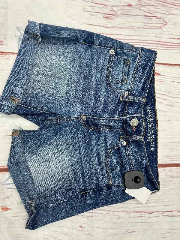 Shorts By American Eagle In Denim Blue, Size: 4 Cozy Men's Sherpa