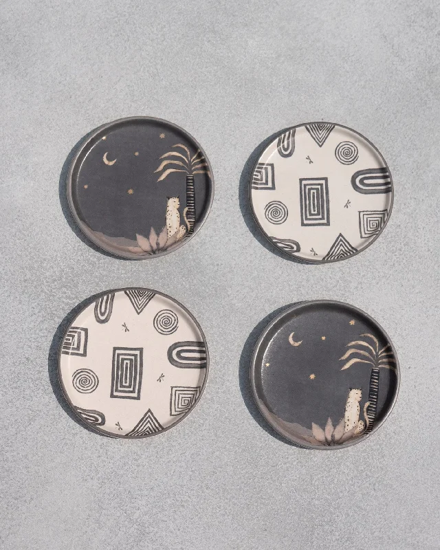 Serenity Coasters - Set of 4 Youthful Men's Pop
